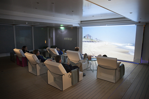 Daytime Pool & Bar/Evening Cinema